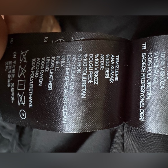 Designer leather jacket - Picture 8 of 10